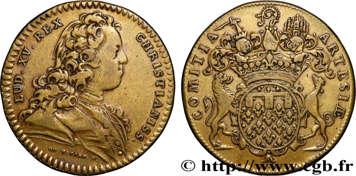 ARTOIS (ÉTATS D ...) Émission de 1724 AU