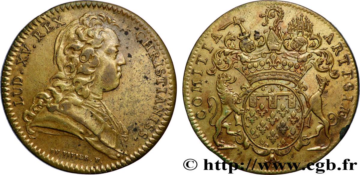 ARTOIS (ÉTATS D ...) Émission de 1724 TTB+