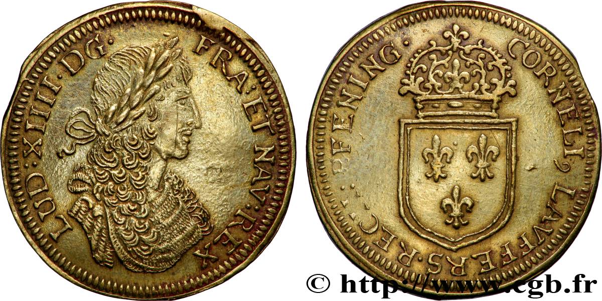ROUYER - X. JETONS DE NUREMBERG Jeton de compte vers 1680 (?) TB+