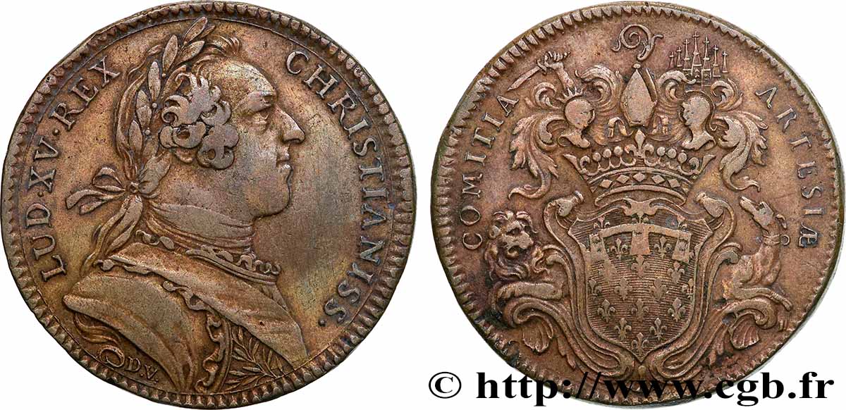 ARTOIS STATES OF...) Émission de 1750 XF