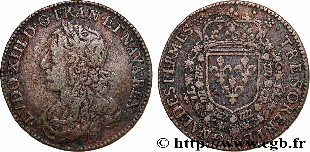 TRÉSOR ROYAL TRESORERIE GENERALE DES FERMES DE FRANCE TTB