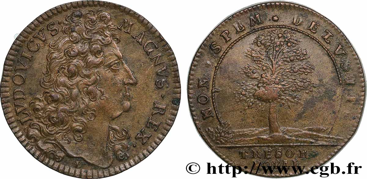 TRÉSOR ROYAL Louis XIV TTB+