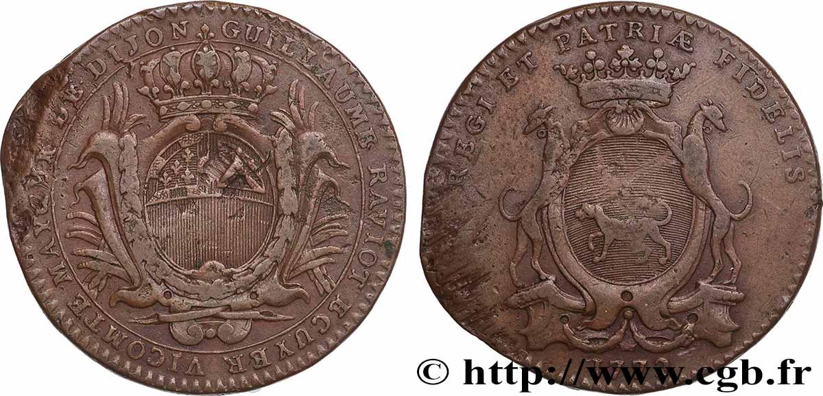 DIJON (MAIRES DE ... et divers) Guillaume Raviot TB+