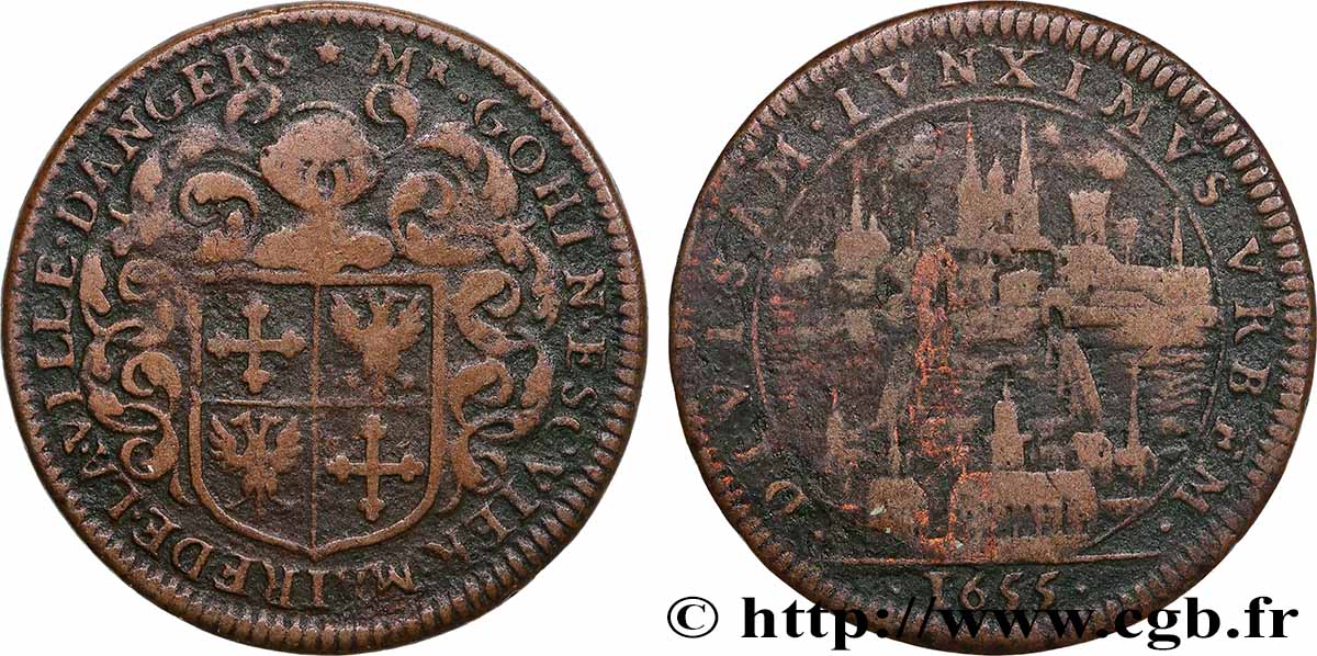 ANJOU - NOBLESSE Michel Gohin, maire d’Angers TTB/TB+