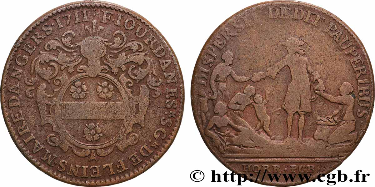 ANJOU - NOBLESSE François Jourdan, maire d’Angers TB+