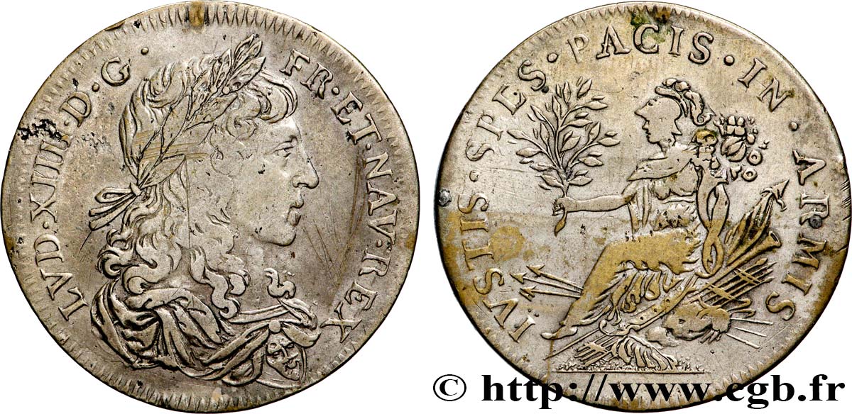 LOUIS XIV LE GRAND ou LE ROI SOLEIL Préliminaires de la Paix de Munster TTB