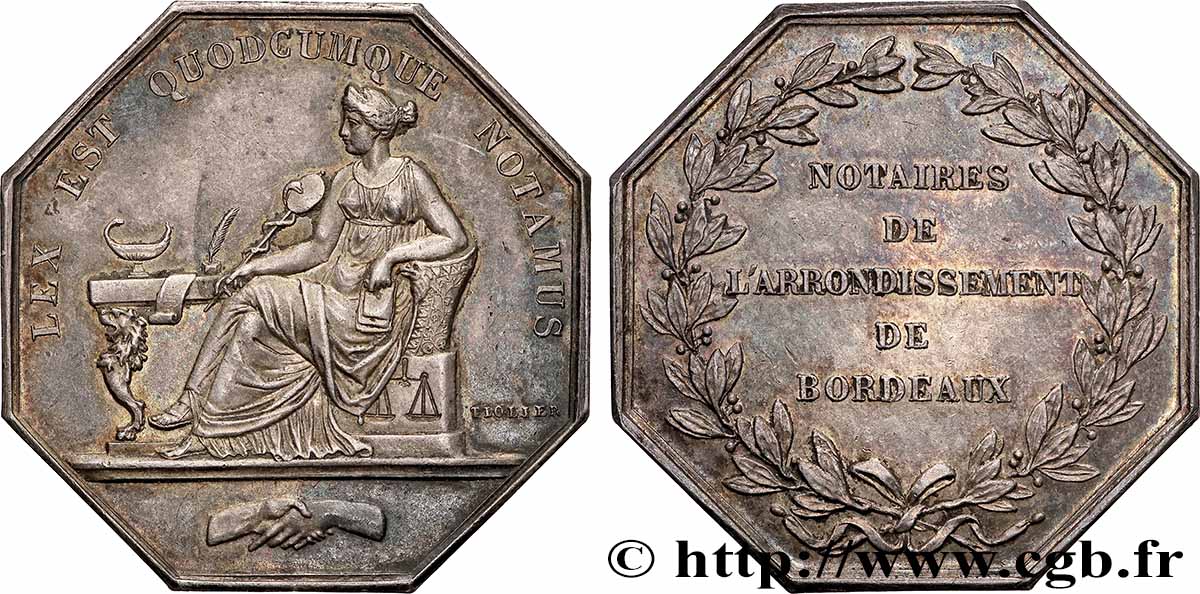 NOTAIRES DU XIXe SIECLE Notaires de Bordeaux AU/AU