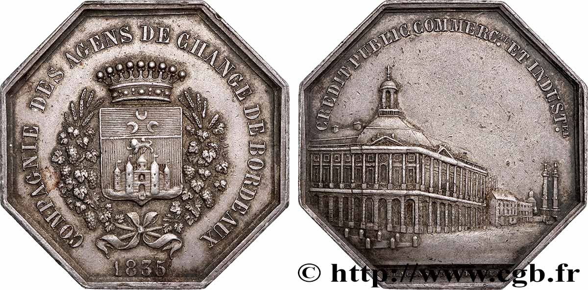 BOURSE DE PARIS - AGENTS DE CHANGE BORDEAUX TTB