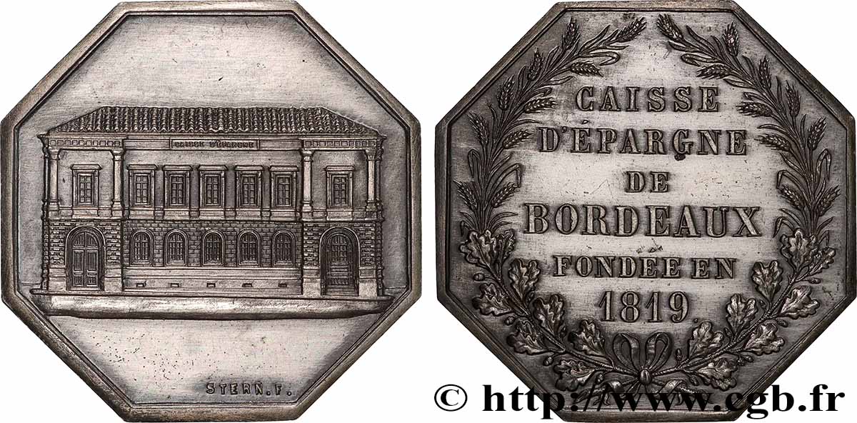 CAISSES D ÉPARGNE BORDEAUX, refrappe SUP