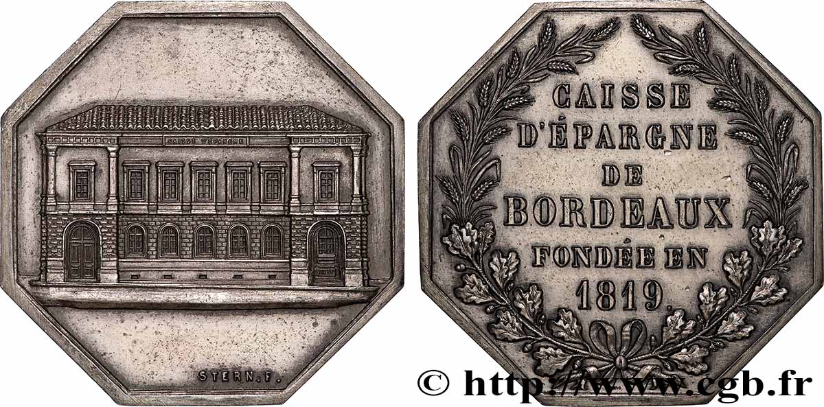 CAISSES D ÉPARGNE BORDEAUX, refrappe SUP