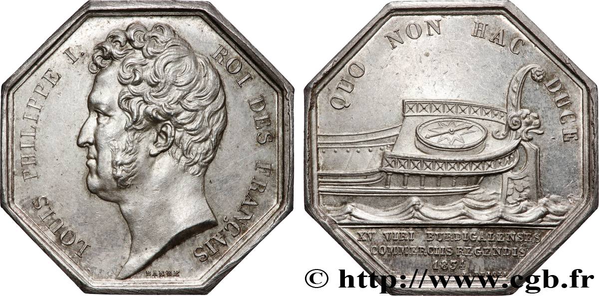 CHAMBERS OF COMMERCE Chambre de commerce de Bordeaux (Louis-Philippe) AU