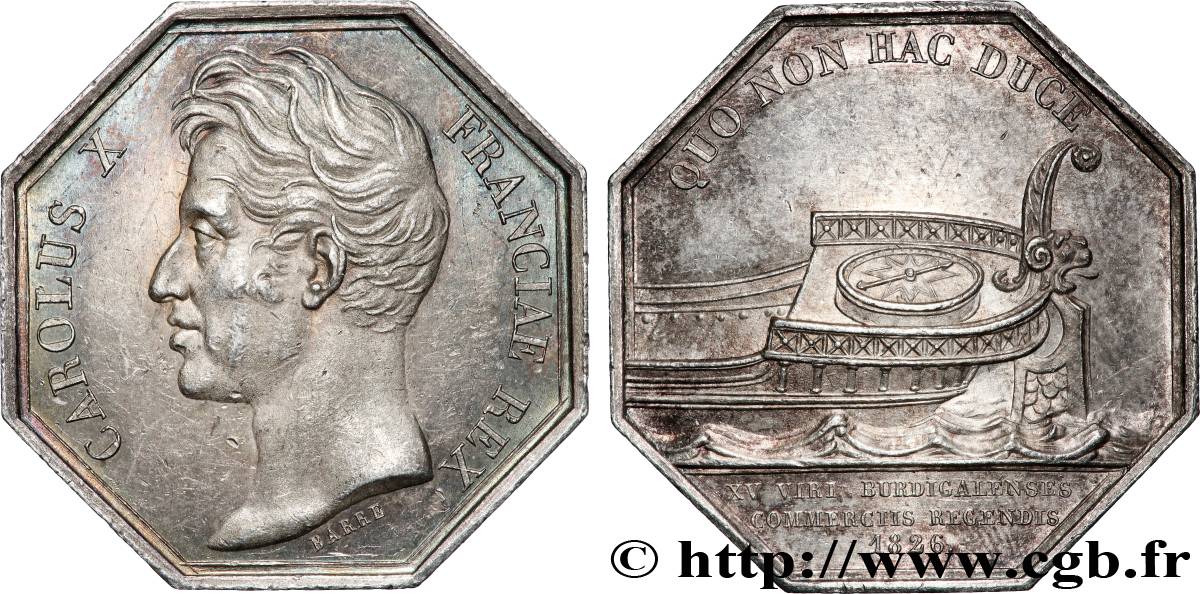 CHAMBRES DE COMMERCE Chambre de commerce de Bordeaux (Charles X) SUP