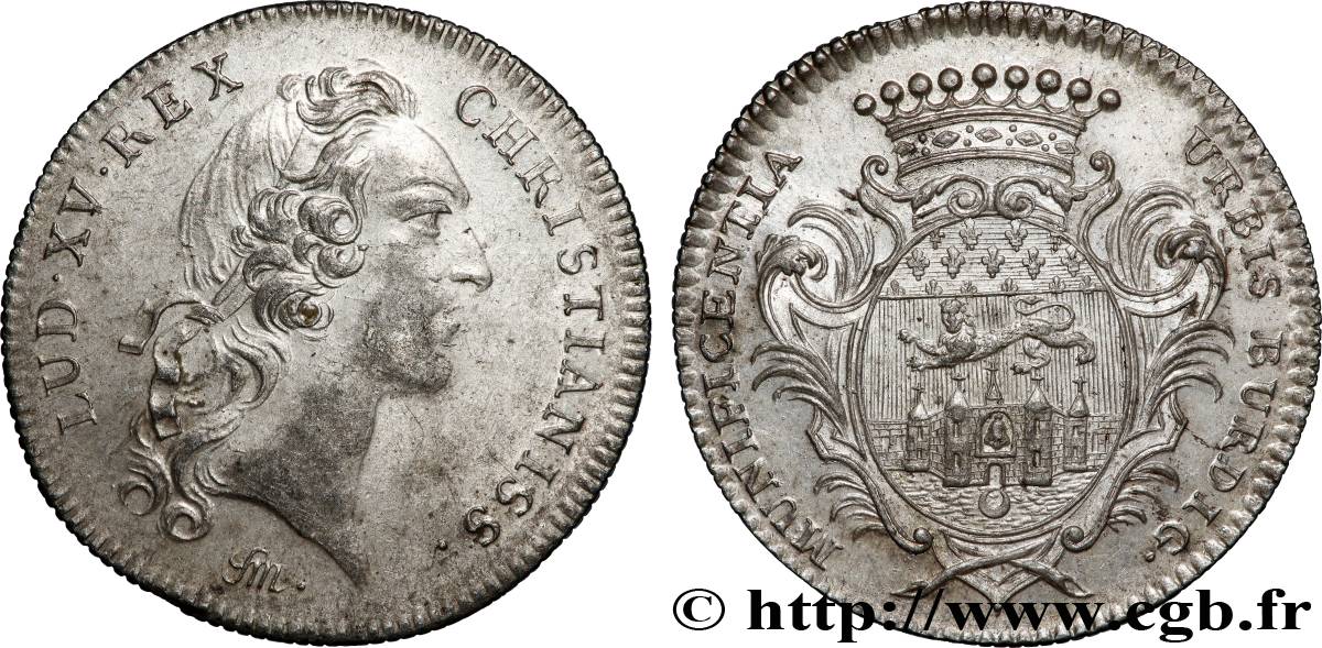 BORDEAUX Récompense de la ville de Bordeaux, émission de 1747 XF