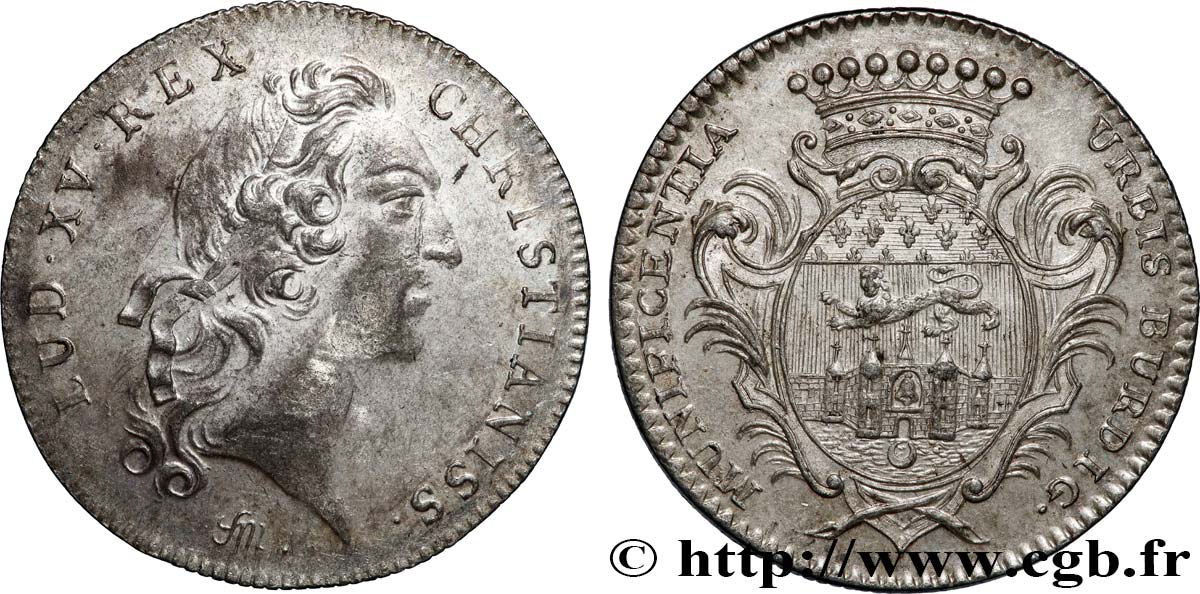 BORDEAUX (VILLE DE ) Récompense de la ville de Bordeaux, émission de 1747 TTB