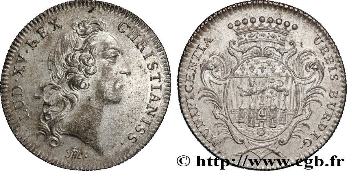 BORDEAUX Récompense de la ville de Bordeaux, émission de 1747 XF/AU