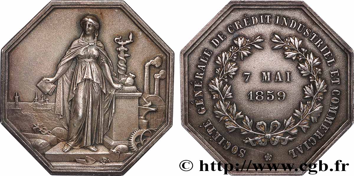 BANQUES - ÉTABLISSEMENTS DE CRÉDIT Société anonyme de crédit industriel et commercial, refrappe TTB+