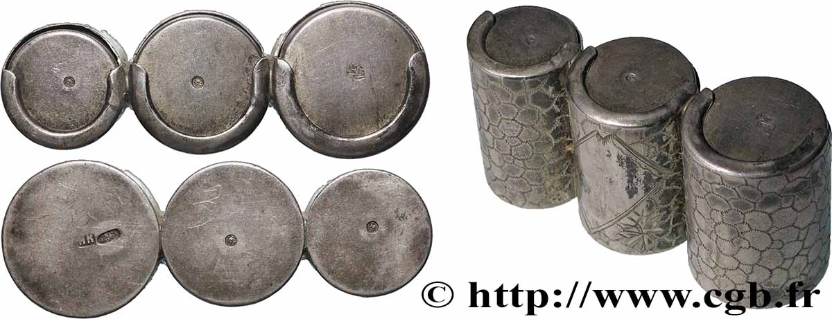 PORTE-LOUIS, PORTE-MONNAIE Porte-louis, Tripartite, Russie TTB+