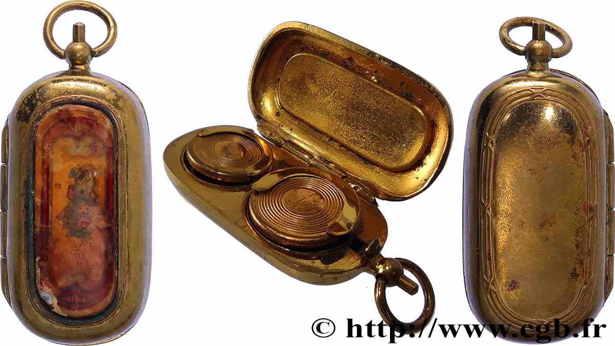 PORTE-LOUIS, PORTE-MONNAIE Porte-louis, Émaillé TTB