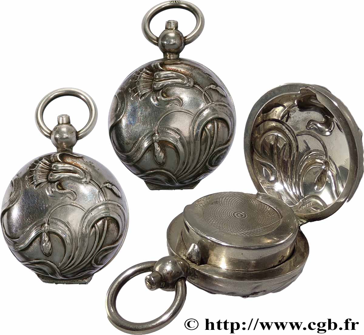 PORTE-LOUIS, PORTE-MONNAIE Porte-louis, Fleur TTB+