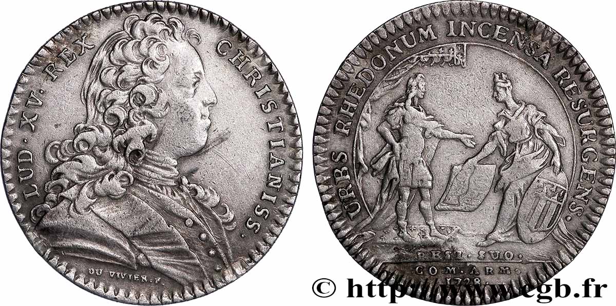 BRITTANY (STATES OF...)  Jeton AR 29, États de Rennes XF