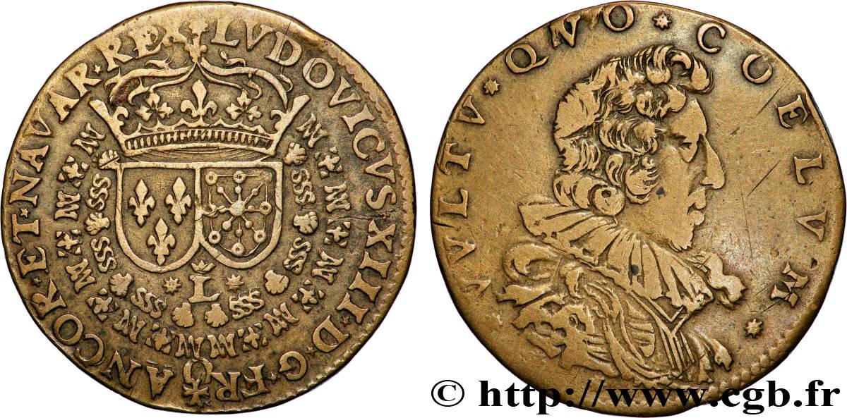 LOUIS XIII LE JUSTE TB+/TB