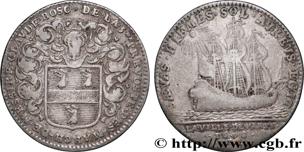 ILE DE FRANCE - TOWNS AND GENTRY Claude Bosc, prévot des marchands de Paris XF/VF
