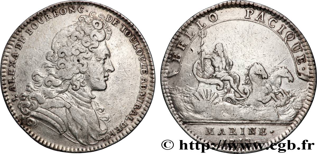 MARINE - GALERES ROYALES Louis-Alexandre de Bourbon, comte de Toulouse TTB