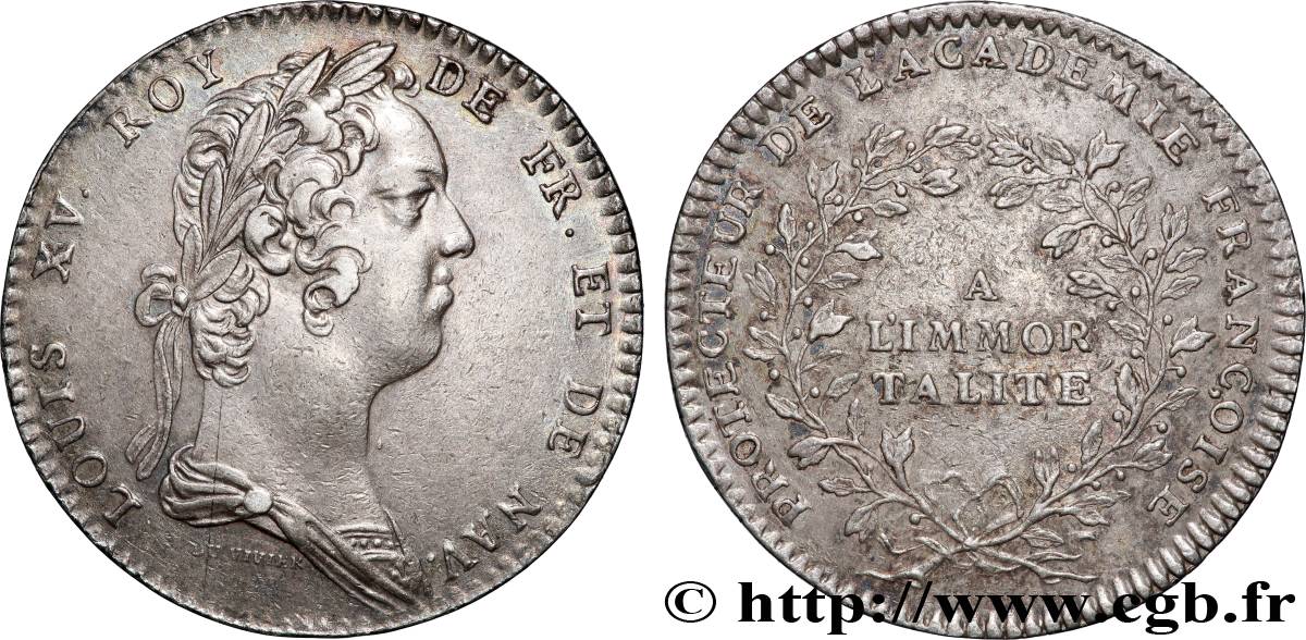 ACADÉMIE FRANÇAISE Académie française, émission de 1732 TTB