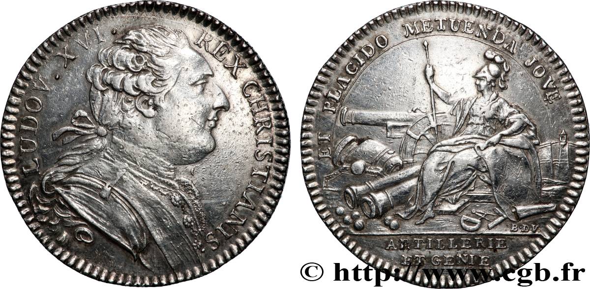 ARTILLERIE ARTILLERIE ET GENIE, frappe monnaie TTB+