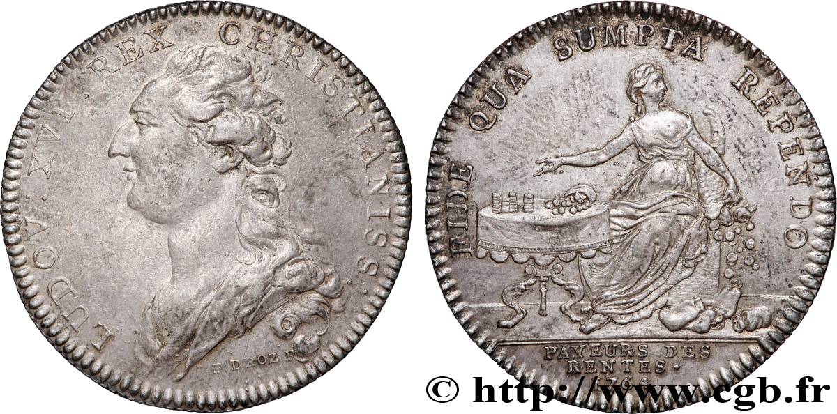 CONTROLEURS PAYEURS DES RENTES Émission de 1780 AU