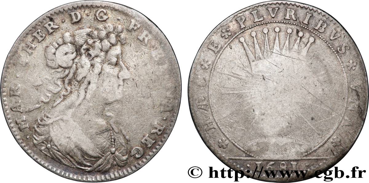 MARIE - THÉRÈSE D AUTRICHE Jeton Ar 28 TB