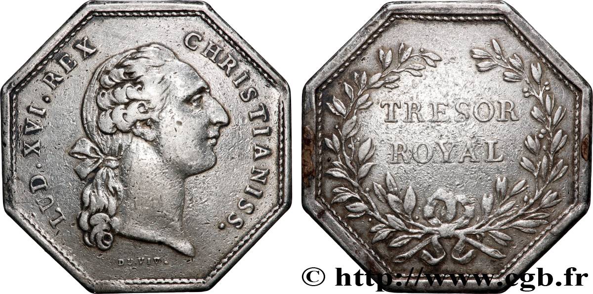 TRÉSOR ROYAL Émission de 1775 XF