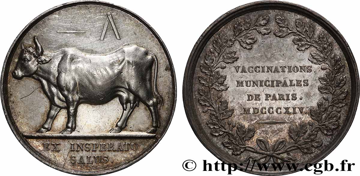 MÉDECINE - SOCIÉTÉS MÉDICALES - MÉDECINS/CHIRURGIENS - ASSISTANCE PUBLIQUE VACCINATIONS MUNICIPALES DE PARIS TTB+/SUP