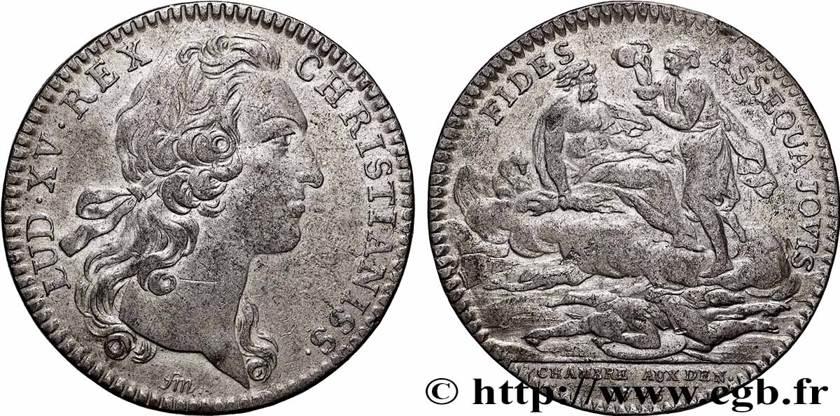 CHAMBRE AUX DENIERS Louis XV, La fidélité suit toujours Jupiter SS