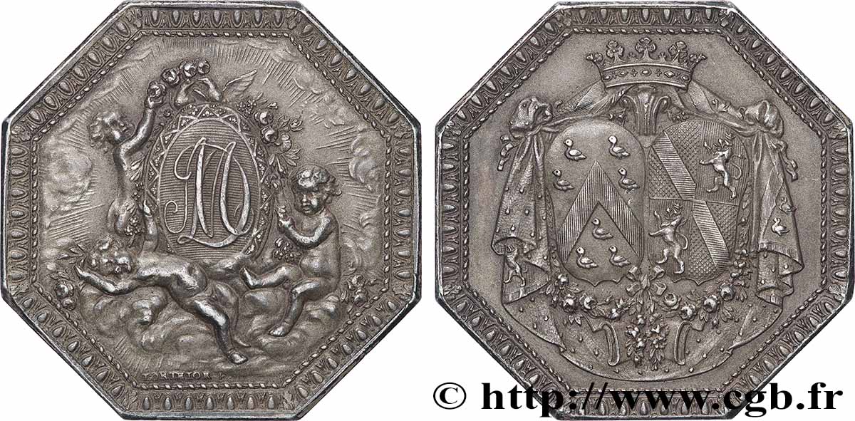 AMOUR ET MARIAGE Louis-Marie-Guy d Aumont et Louise-Jeanne de Durfort TTB+