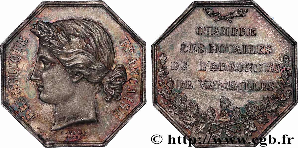 NOTAIRES DU XIXe SIECLE Notaires de Versailles TTB+