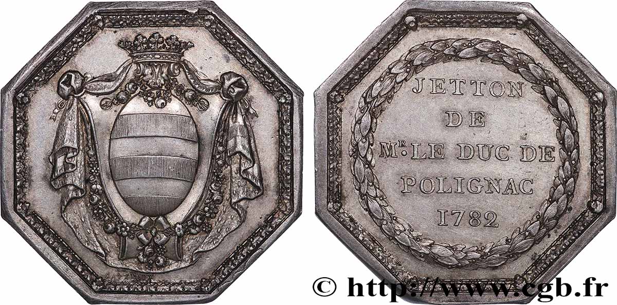 PARIS - ILE DE FRANCE JULES, DUC DE POLIGNAC, refrappe VZ