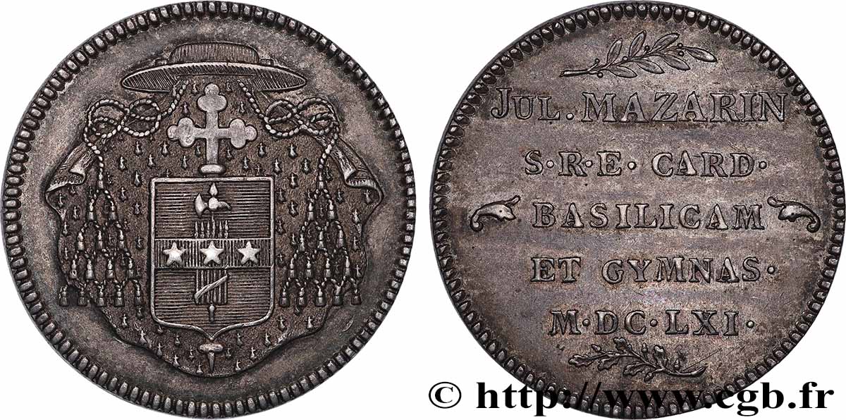 ILE DE FRANCE - VILLES et NOBLESSE Jules Mazarin, cardinal SUP