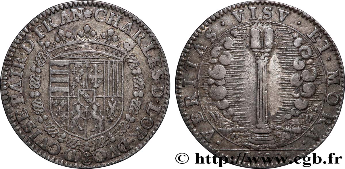 LORRAINE - NOBLESSE ET VILLES Charles de Lorraine duc de Guise TTB