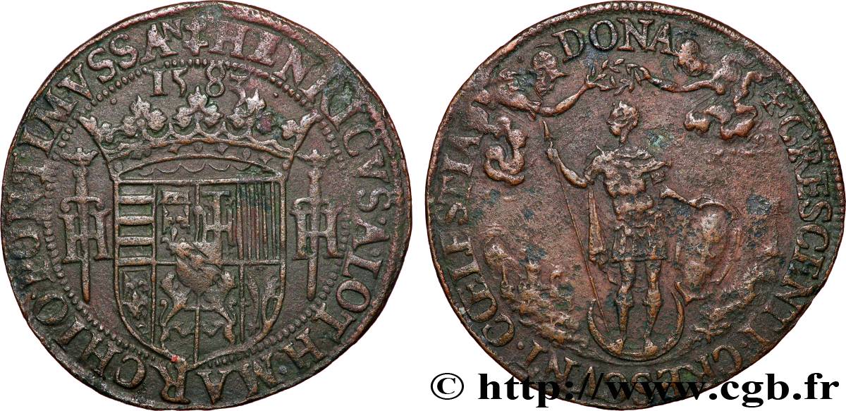 LORRAINE - DUCHÉ DE LORRAINE - HENRI II HENRI II DE LORRAINE TTB