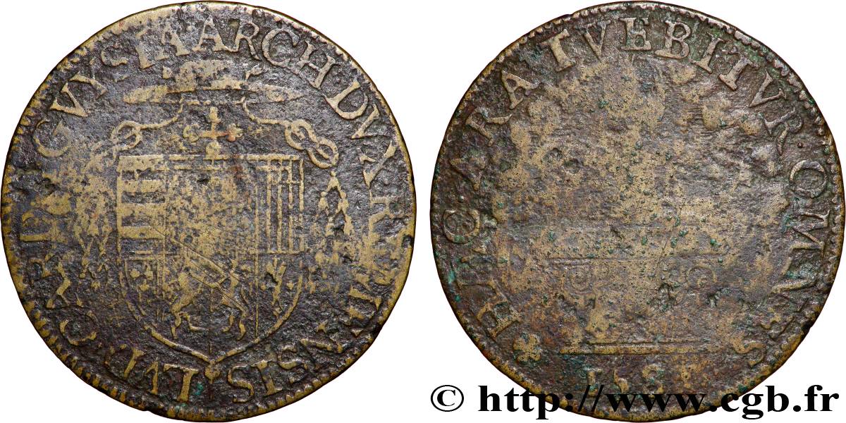 CHAMPAGNE ARDENNES - NOBLESSE ET VILLES LOUIS II DE GUISE CARDINAL - ARCHEVÊQUE TB+