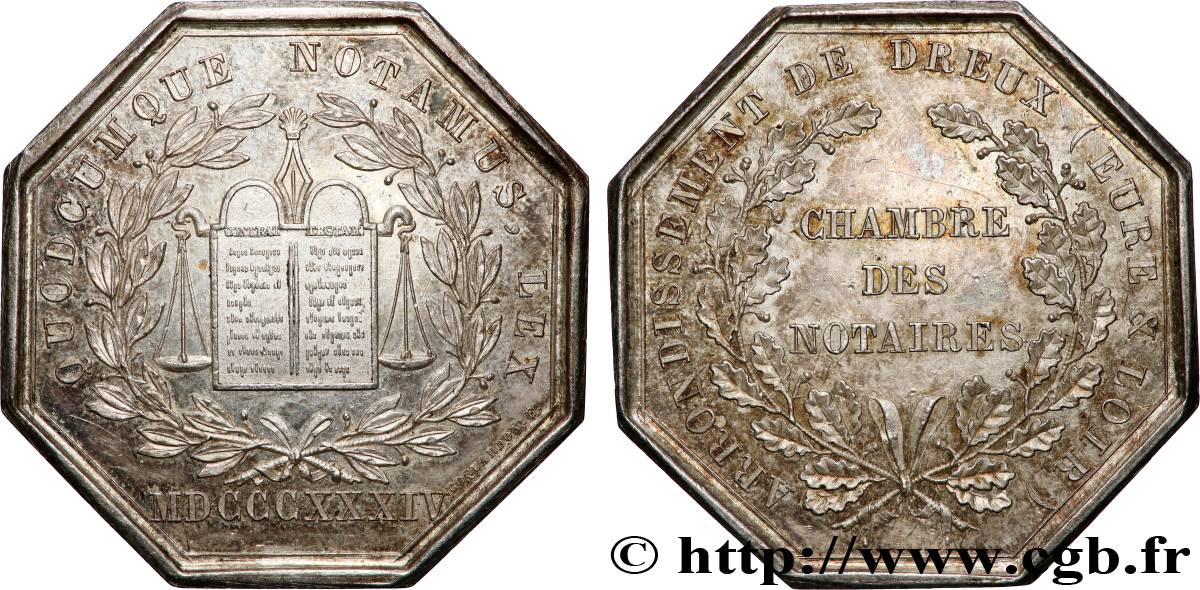 NOTAIRES DU XIXe SIECLE Notaires de Dreux AU