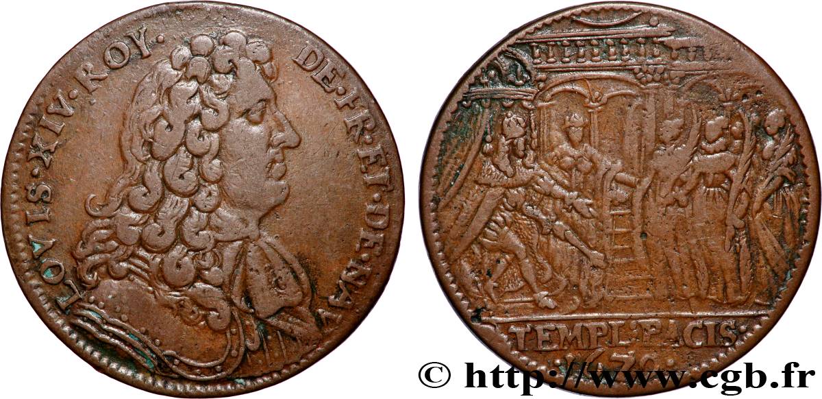 ROUYER - X. JETONS DE NUREMBERG Le Temple de la Paix - Nimègue TB+