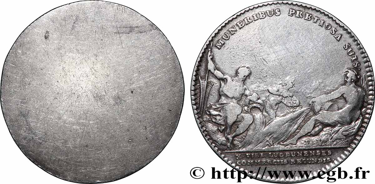 CHAMBRES DE COMMERCE Chambre de commerce de Lyon, tirage uniface SS