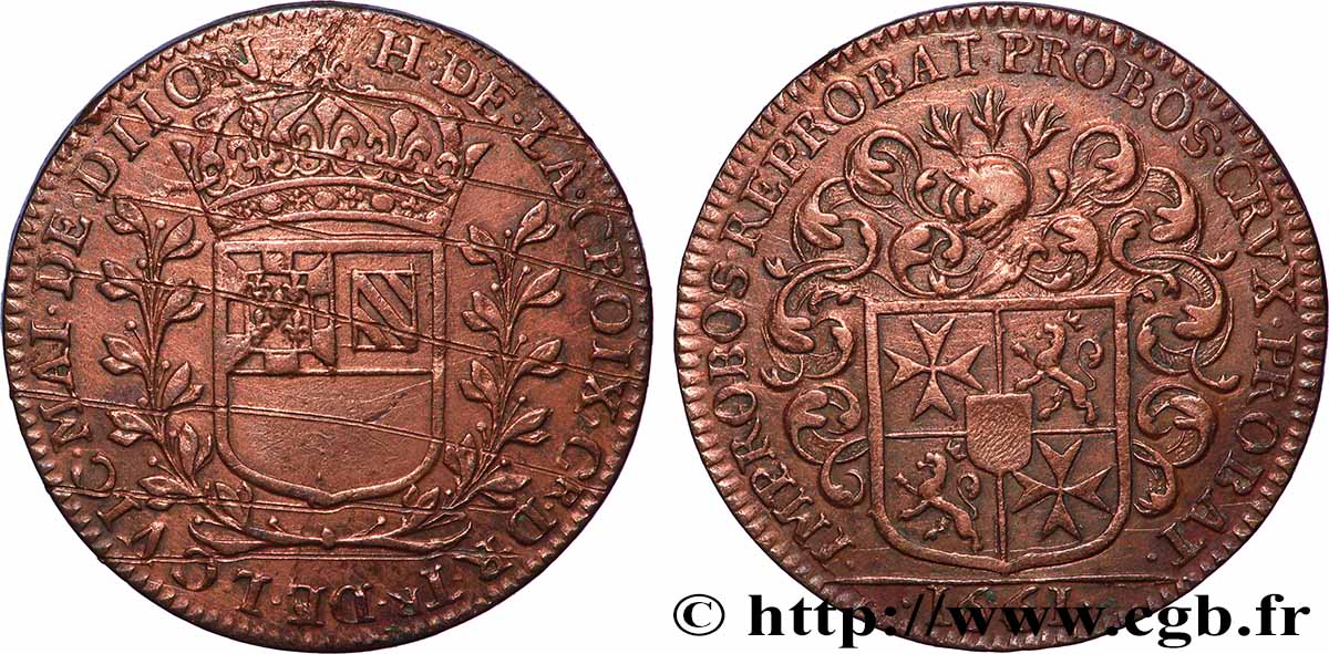 DIJON (MAIRES DE ... et divers) Hugues de La Croix SS