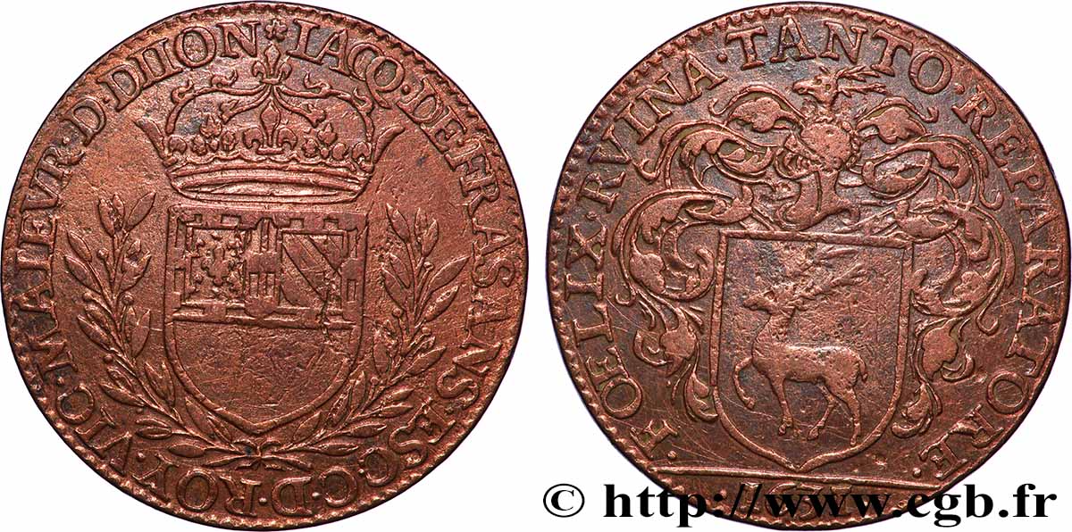 DIJON (MAYORS OF ... and miscellaneous) Jacques de Frasans XF