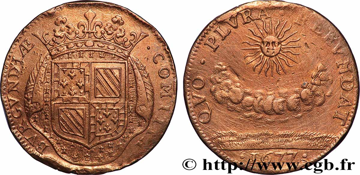BURGUNDY (STATES OF...) Nouveaux efforts financiers aux États de 1677 XF