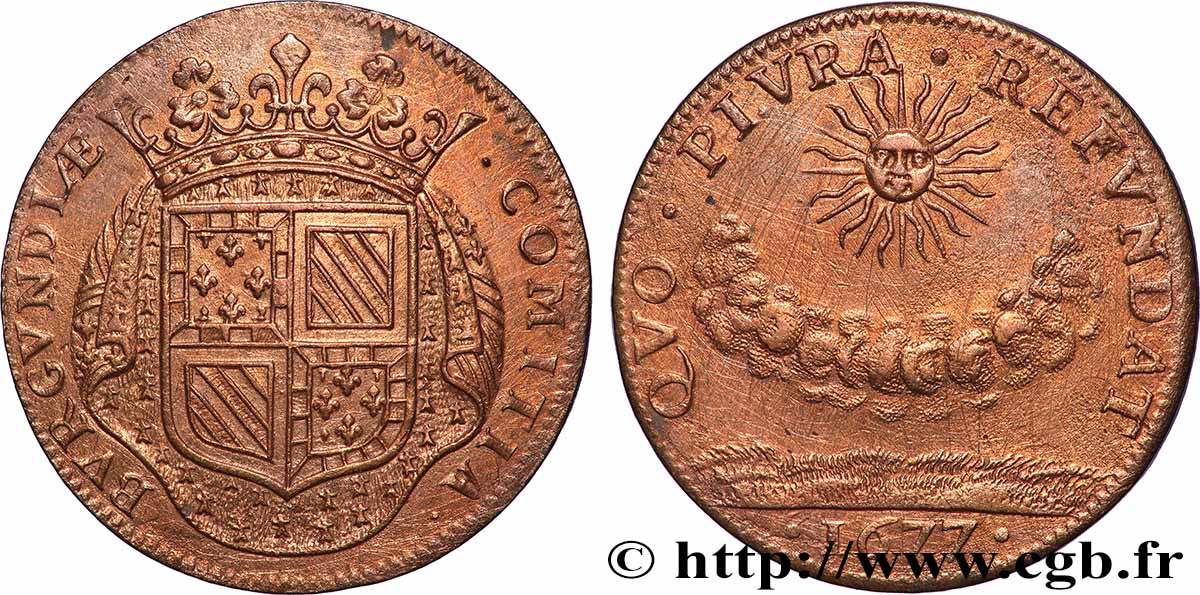 BOURGOGNE (ÉTATS DE ...) Nouveaux efforts financiers aux États de 1677 BB