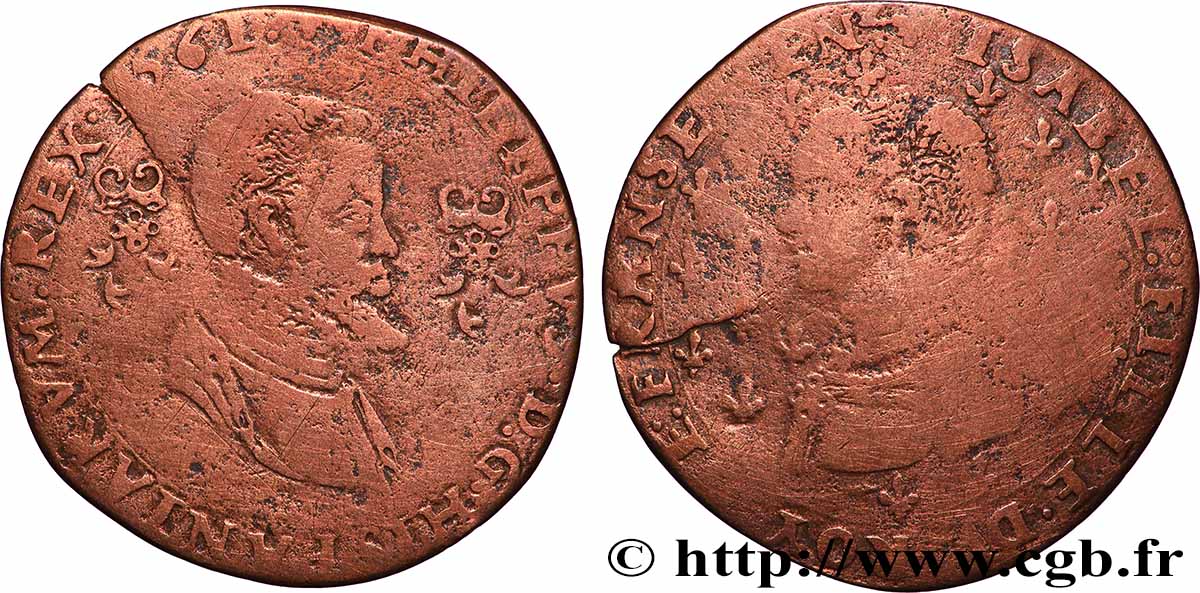 SPAIN - PHILIPPE II OF HABSBOURG Dévotion de Philippe II RC