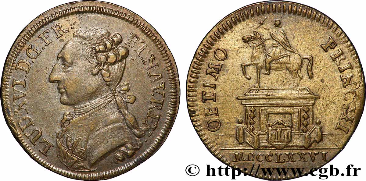 BORDEAUX Statue de Louis XV à Bordeaux BB/q.SPL